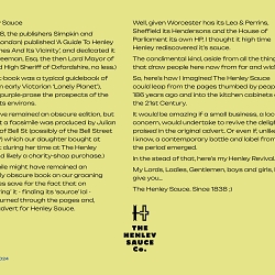 The Henley Sauce