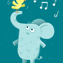 Bird and Elephant