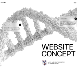 Genetic Center / Website & dashboard /UI UX design