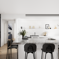 Modern style kitchen