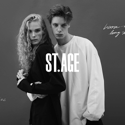 Creative Branding for ST.AGE: Unique Fashion Identity Design