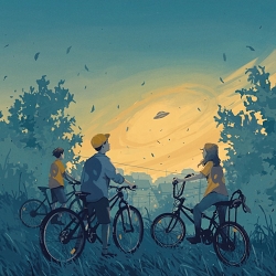 Noi Alieni cover art by Lorenzo Conti