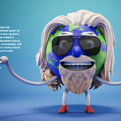 Virgin Pitch Mascot concept