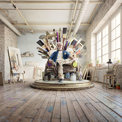 The 'Artists' Throne