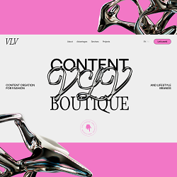 VLV Content boutique for brands | Website