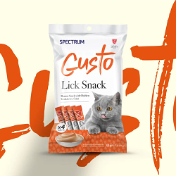 Spectrum Gusto Pet Food Packaging Design