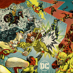 DC superheroes and BATMAN