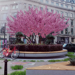 Urban Bloom - A Surreal VFX Spring in the City