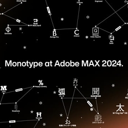 Monotype booth at Adobe Max 2024