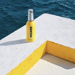 A collectible bottle for Ricard's new ready to drink innovation, designed by Lonsdale
