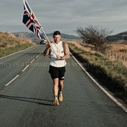 24 hours 2 marathons...weighted