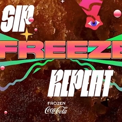 Coca-Cola Frozen: SIP. FREEZE. REPEAT. | Golden Wolf