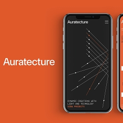 Auratecture logo and branding