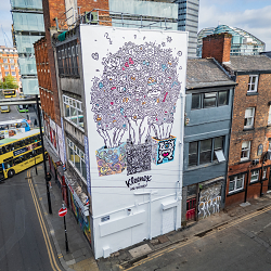 Interactive Street-Level Creativity to London and Beyond with Kleenex and Mr Doodle