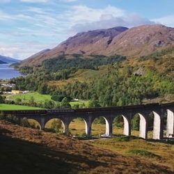 GREAT BRITISH TRAIN JOURNEYS FROM ABOVE
