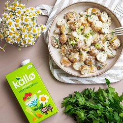 Recipes and product launch shots for Kallo Broth