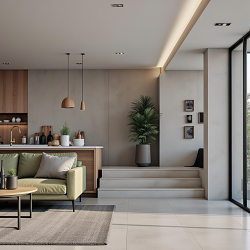 Minimalist living room