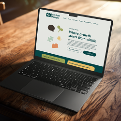 Brand Identity | Web Design | Graphic Design and Illustration for Child Psychotherapist in Linco