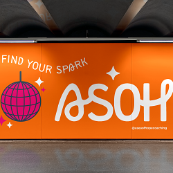 A bold, optimistic brand for an ADHD and career coach empowering late-diagnosed adults to find c