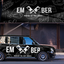 EMBER | Branding for a Raw Steakhouse Experience