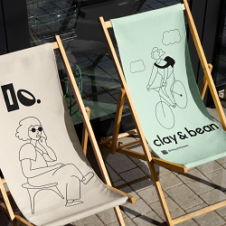 Clay & Bean | Coffee Shop Branding & Illustrations