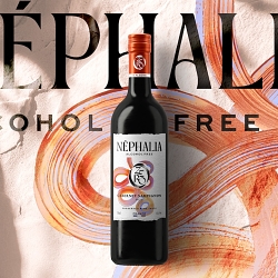 Néphalia, Castel Frères' new nonalcoholic wine brand by Lonsdale
