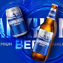 New identity & packaging for Namkhong, the Lao beer inspired by “sabai sabai” moments