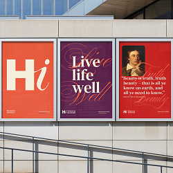 Saying hello to a conversational brand for Houston Institute