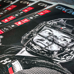 University of Cincinnati Bearcat Football Poster Series