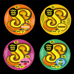 A L Simpkins of Sheffield - Travel Better Travel Sweets identity refresh.