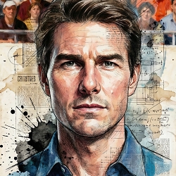 Tom Cruise illustration