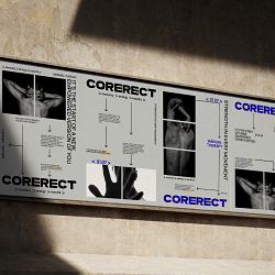CORERECT | Brand Identity for Manual Therapy Clinic