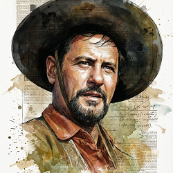 Eli Wallach Portrait