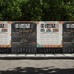 Lincoln Calling Festival Branding