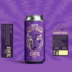Beer can label Design