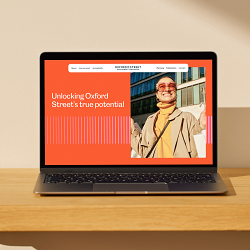 Oxford Street Development Corporation Identity - Energising an icon