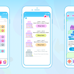 Educational app from the scratch: UI, mascot, assets, Rive animations