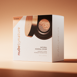 Secondary Packaging  Refresh Design for Nude by Nature
