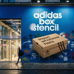Adidas Originals - Shoe box stencil
