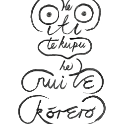 He iti te kupu, he nui te kōrero – Māori Language Week Print