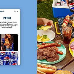 PepsiCo Rebrand and Site