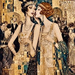 Art Deco Romance Inspired by the Roaring Twenties