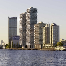 3D Visualization High-Rise Berlin – The Molecules