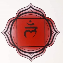 Chakra Stencil Paintings