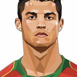 Football Icons – Vector Portrait Series