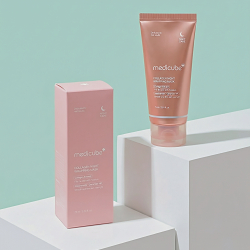 Medicube Collagen Night Wrapping Mask – Premium Beauty Campaign Photography
