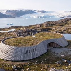 Arctic Visitor Centre — Landscape Architectural Visualization