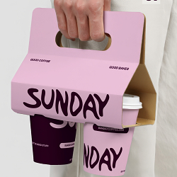 Coffee shop branding