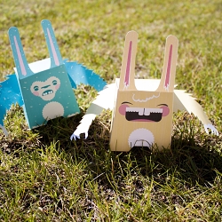 Monskar y Ronskar, Paper Toys
