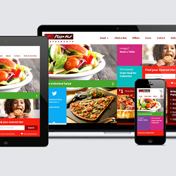 Pizza Hut Restaurants launches new website